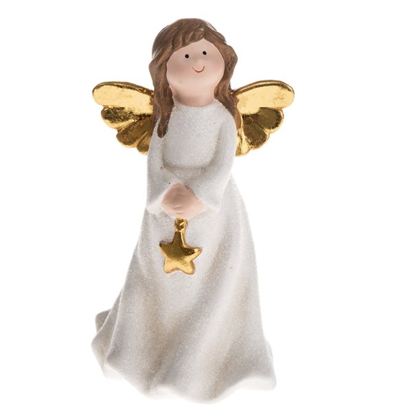 Keramický anděl s hvězdičkou 17