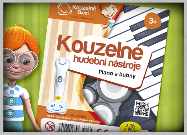Kouzelné čtení - Kouzelné nástroje - Piano a bubny