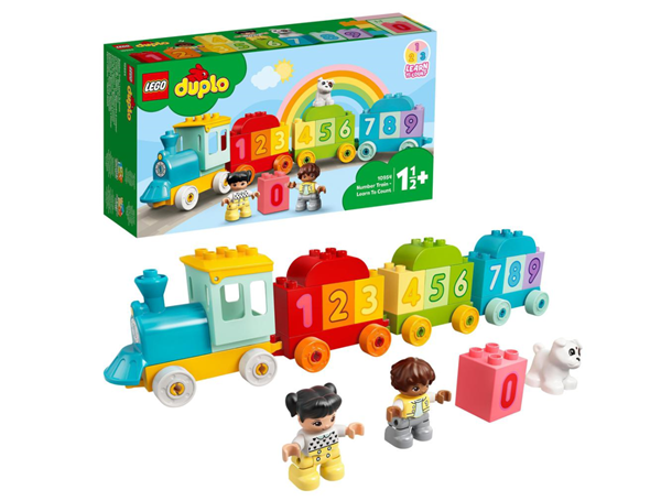 LEGO DUPLO® 10954 Vláček s čísly – Učíme se počítat