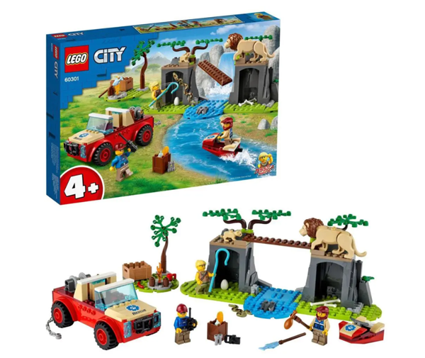 LEGO® City 60301 Záchranářský teréňák do divočiny