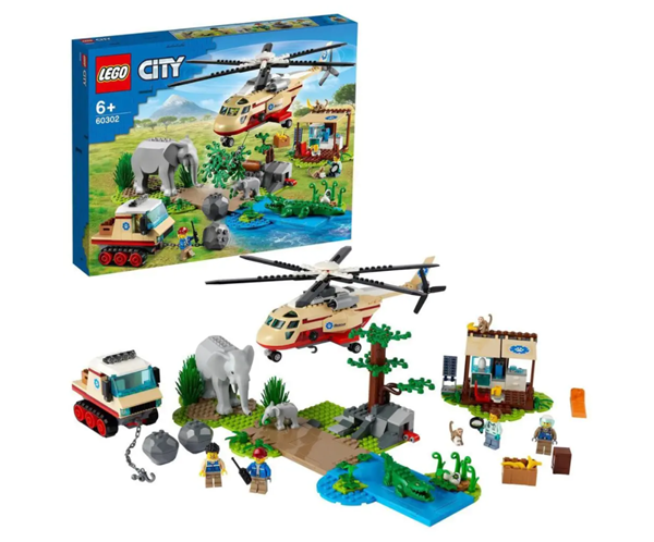 LEGO® City 60302 Záchranná operace v divočině