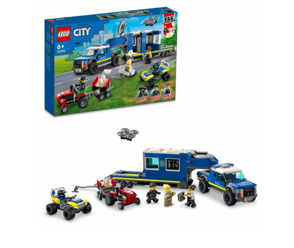 LEGO® City 60315 Mobilní velitelský vůz policie