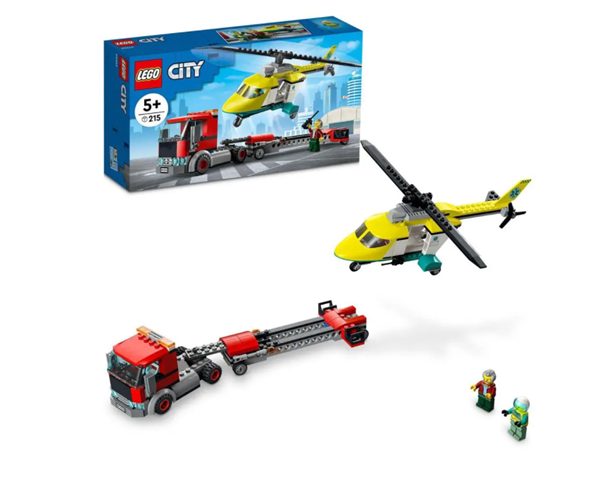 LEGO® City 60343 Přeprava záchranářského vrtulníku