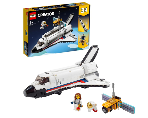 LEGO® Creator 31117 Vesmírné dobrodružství s raketoplánem