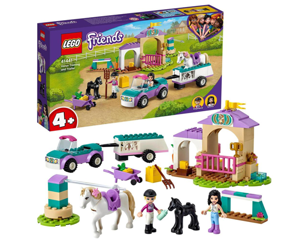 LEGO® Friends 41441 Auto s přívěsem a výcvik koníka