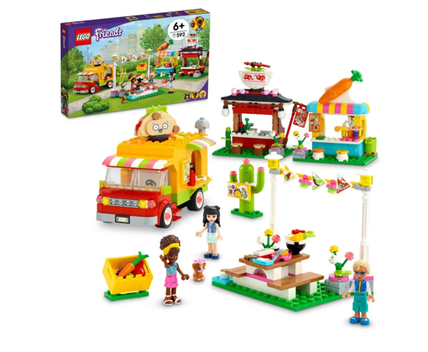 LEGO® Friends 41701 Pouliční trh s jídlem