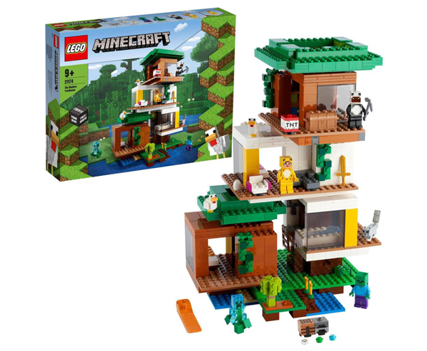 LEGO® Minecraft™ 21174 Moderní dům na stromě