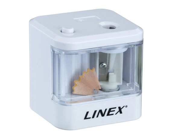 Linex Stolní ořezávátko na baterie malé - bílé