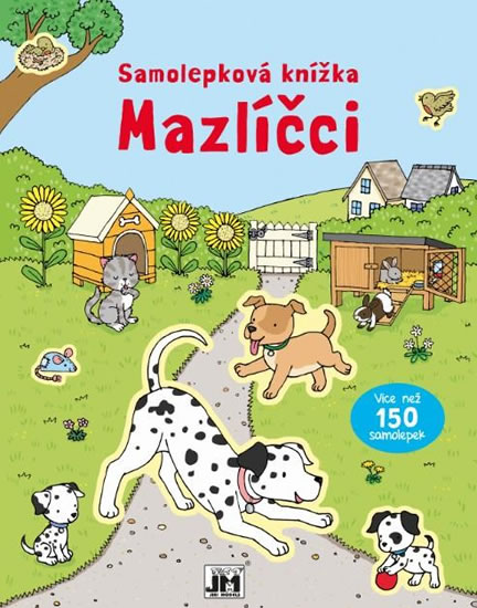 Mazlíčci - Samolepková knížka - neuveden