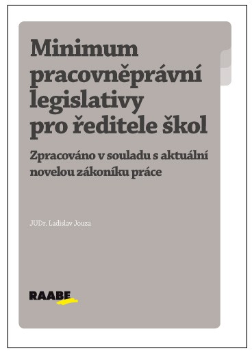 Minimum pracovněprávní legislativy pro ředitele škol