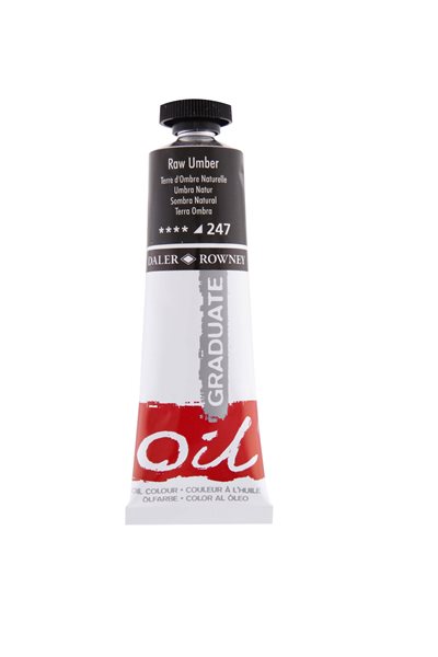 Olejová barva Daler-Rowney 38 ml - přírodní umbra