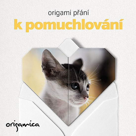 Origami přání - Miluji kočky (kotě) - 13