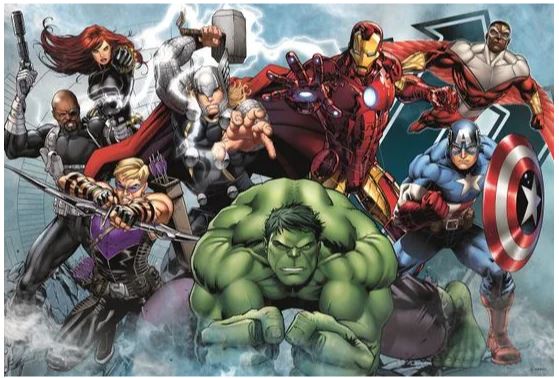 Puzzle The Avengers 100 dílků 41x 27