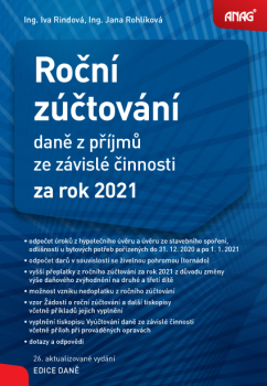 Roční zúčtování daně z příjmů ze závislé činnosti za rok 2021 - Ing. Iva Rindová