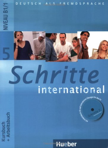 Schritte international 5 Kursbuch + Arbeitsbuch + CD-ROM + Glossar - A4