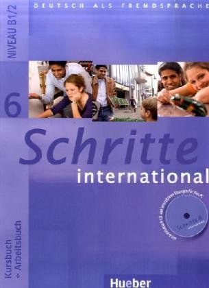 Schritte international 6 Kursbuch + Arbeitsbuch + Glossar + CD-ROM - A4