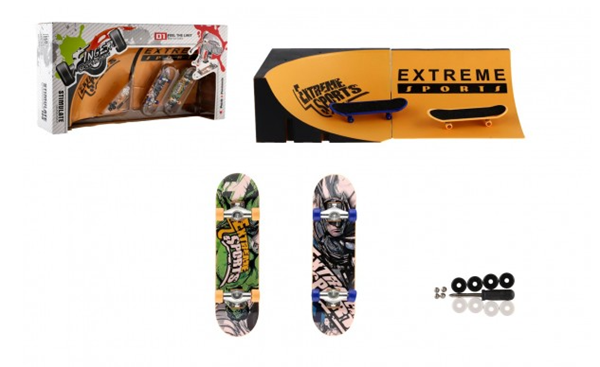 Skateboard prstový šroubovací 2 ks
