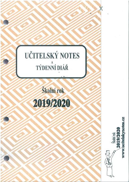 Učitelský notes - vložka Karis 2021/22 - mix barev - A5