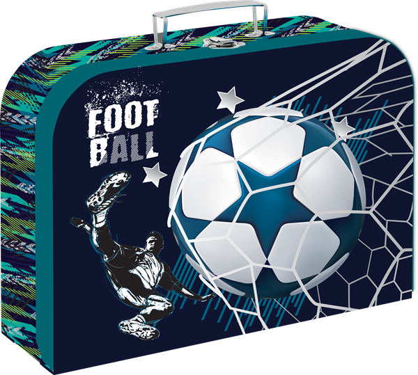 Dětský kufřík lamino 34 cm - Fotbal 2022