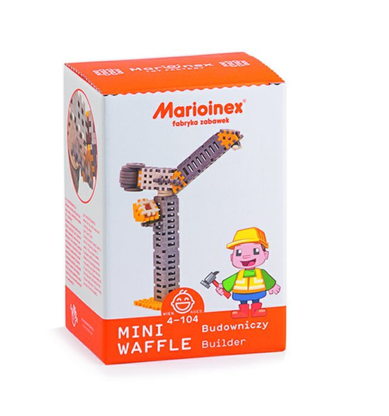 Marioinex MINI WAFLE – Stavitel (střední)