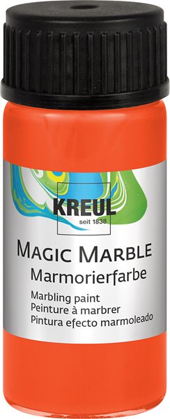 Mramorovací barva Magic Marble 20 ml oranžová