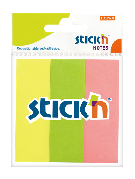 Papírové samolepicí záložky Stick'n 76 × 25 mm