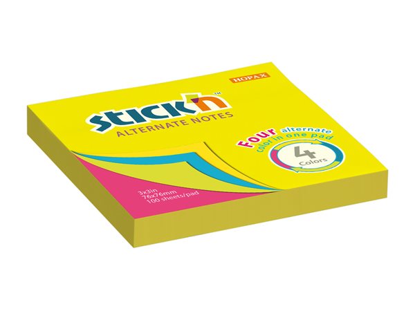 Samolepicí bloček Stick'n Alternate 76 × 76 mm