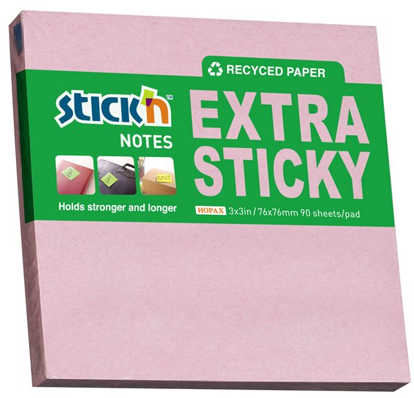 Samolepicí bloček Stick'n Extra Sticky 76 × 76 mm