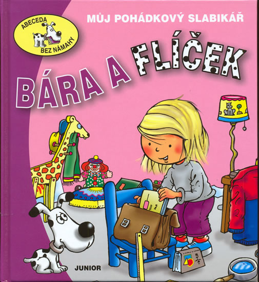 Bára a Flíček - Můj pohádkový slabikář - Eva Bešťáková - 205 x 225 mm