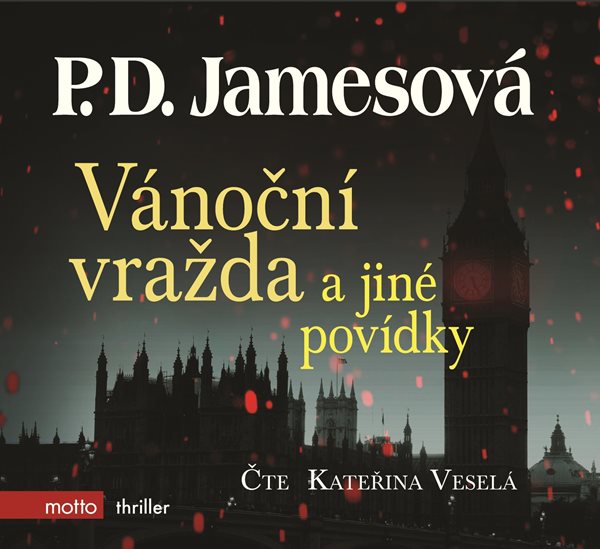 CD Vánoční vražda a jiné povídky - P.D. Jamesová