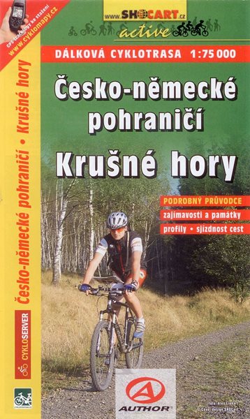 Česko-německé pohraničí Krušné hory - cykloprůvodce SHOCart 1:75 000