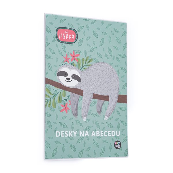 Desky na abecedu - Lenochod 2022