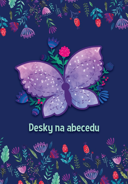 Desky na abecedu - Motýl 2020