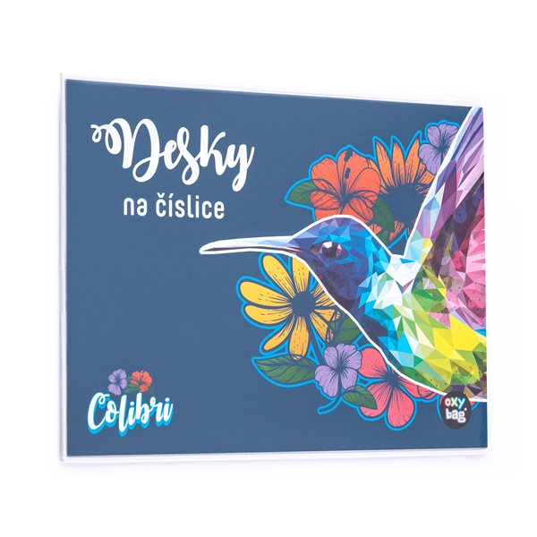 Desky na číslice - Kolibřík