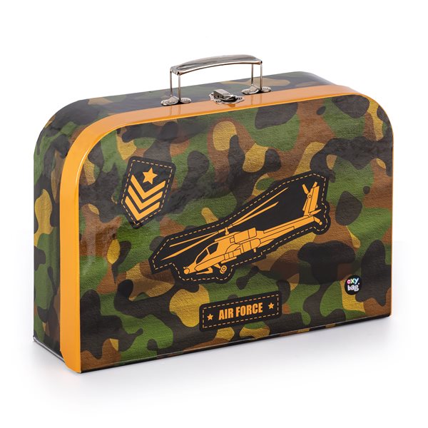 Dětský kufřík lamino 34 cm - Helikoptéra