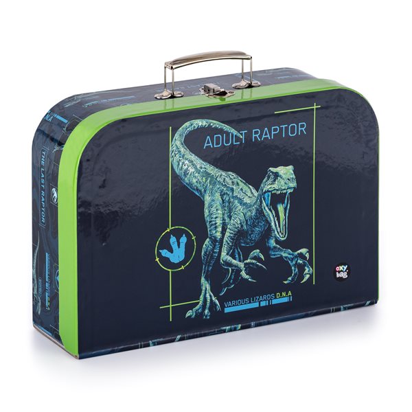 Dětský kufřík lamino 34 cm - Jurassic World/Jurský svět 2022