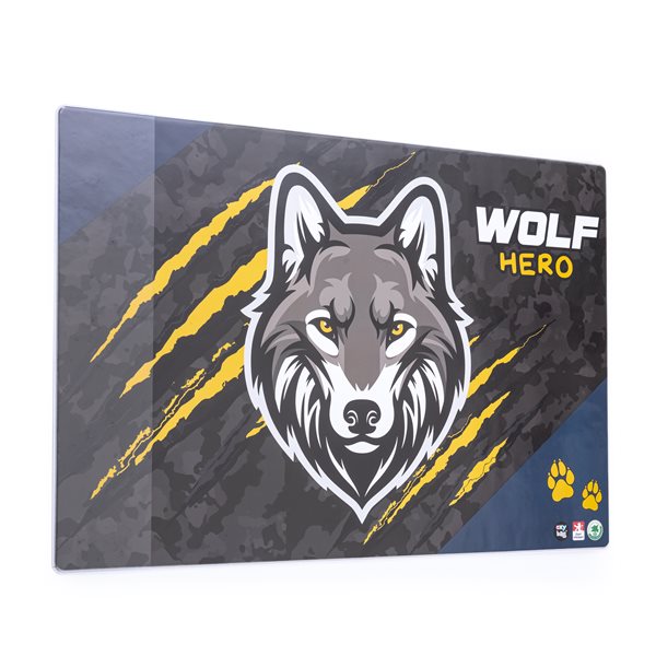 Podložka na stůl 60 × 40 cm - Vlk 2022