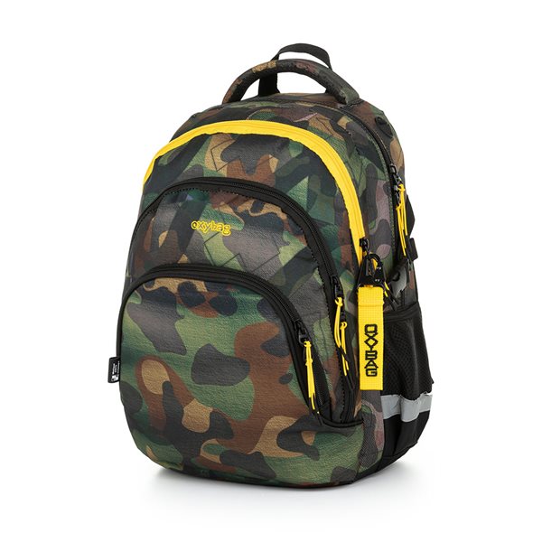 Školní batoh OXY SCOOLER - Camo