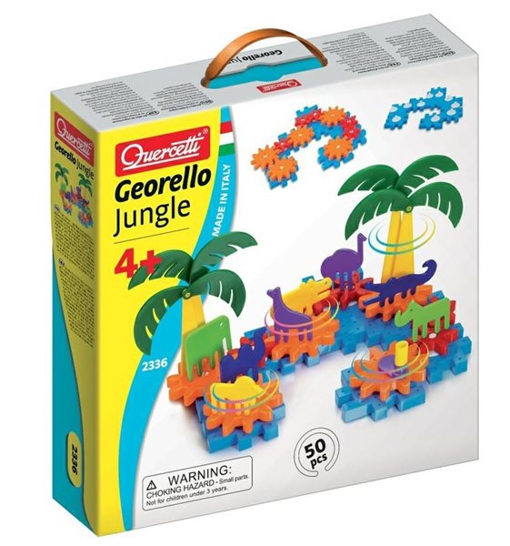 Stavebnice převodová Georello Jungle 50 dílů