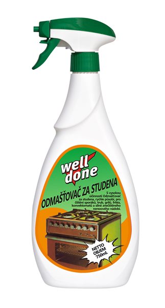 Well Done Odmašťovač za studena - 750 ml s rozprašovačem