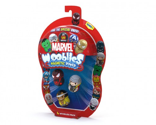 Wooblies 4 ks kov 4 cm magnetické postavičky