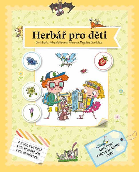 Herbář pro děti - Oldřich Růžička - 23x28 cm