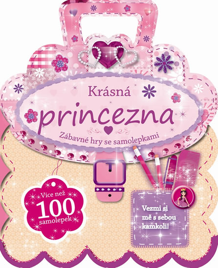 Krásná princezna - Zábavné hry se samolepkami - neuveden