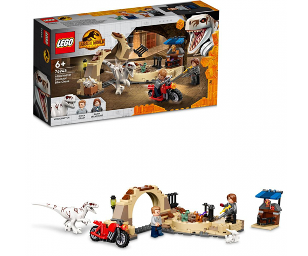 LEGO® Jurassic World™ 76945 Atrociraptor - honička na motorce
