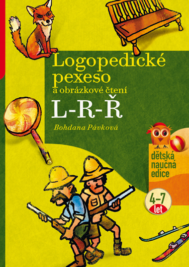 Logopedické pexeso a obrázkové čtení L - R - Ř - Pávková Bohdana - A4