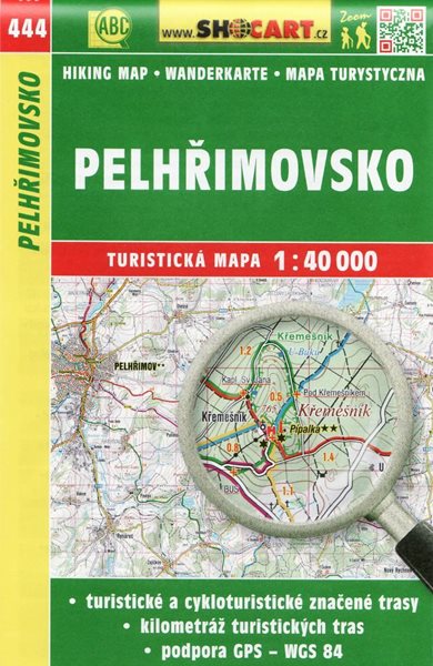 Pelhřimovsko - mapa SHOCart č.444 - 1:40 000