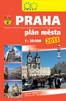 Praha plán města 1: 20 000 - 16x23
