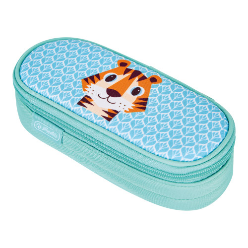 Školní pouzdro Etue Herlitz - Cute Animals Tygr