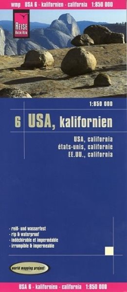 USA - Kalifornien - mapa RKH 1:850 000