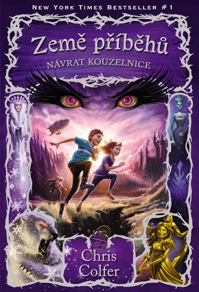 Země příběhů - Návrat Kouzelnice - Chris Colfer - 15x21 cm